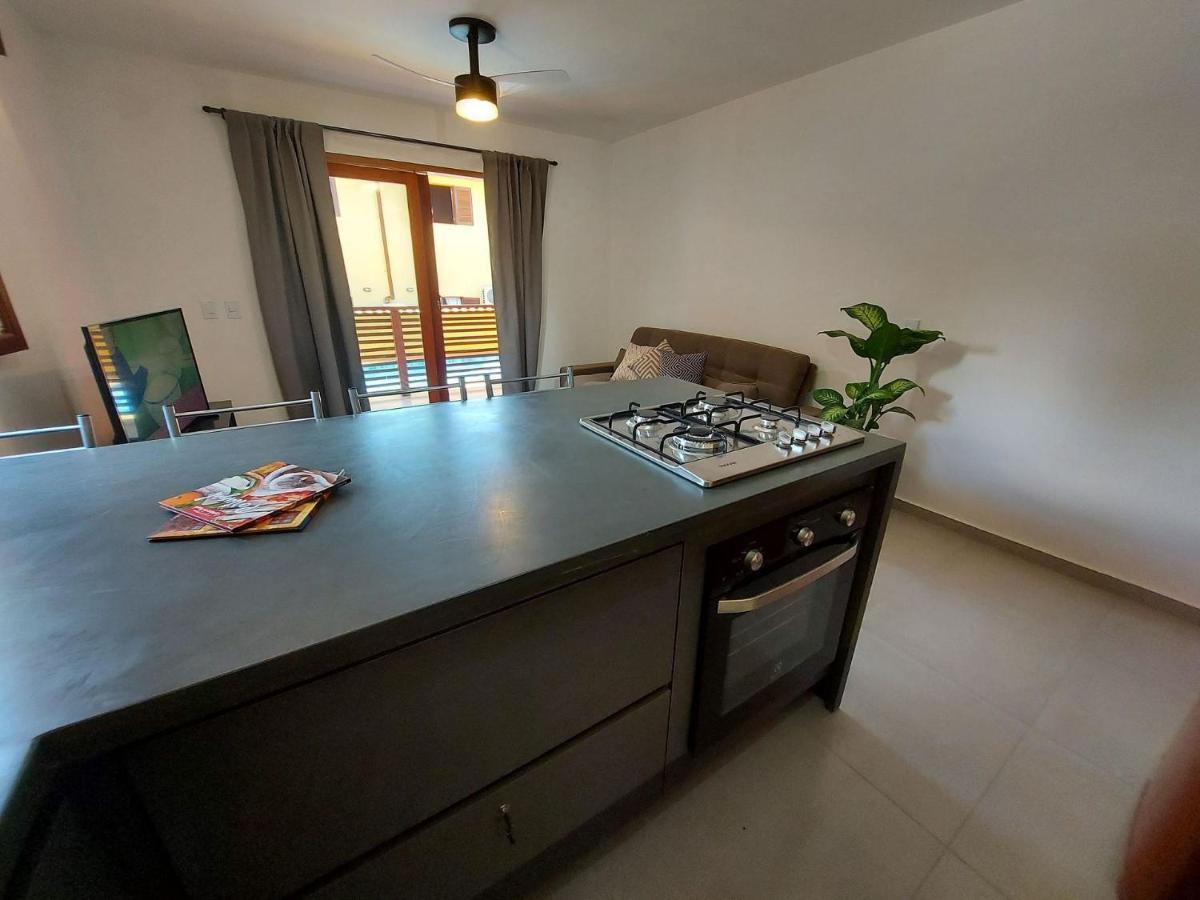 Mamanguá - Flat com Piscina, 50mts da praia, cozinha gourmet, churrasqueira privativa, ar con, WiFi, netflix, garagem Paraty Exterior foto