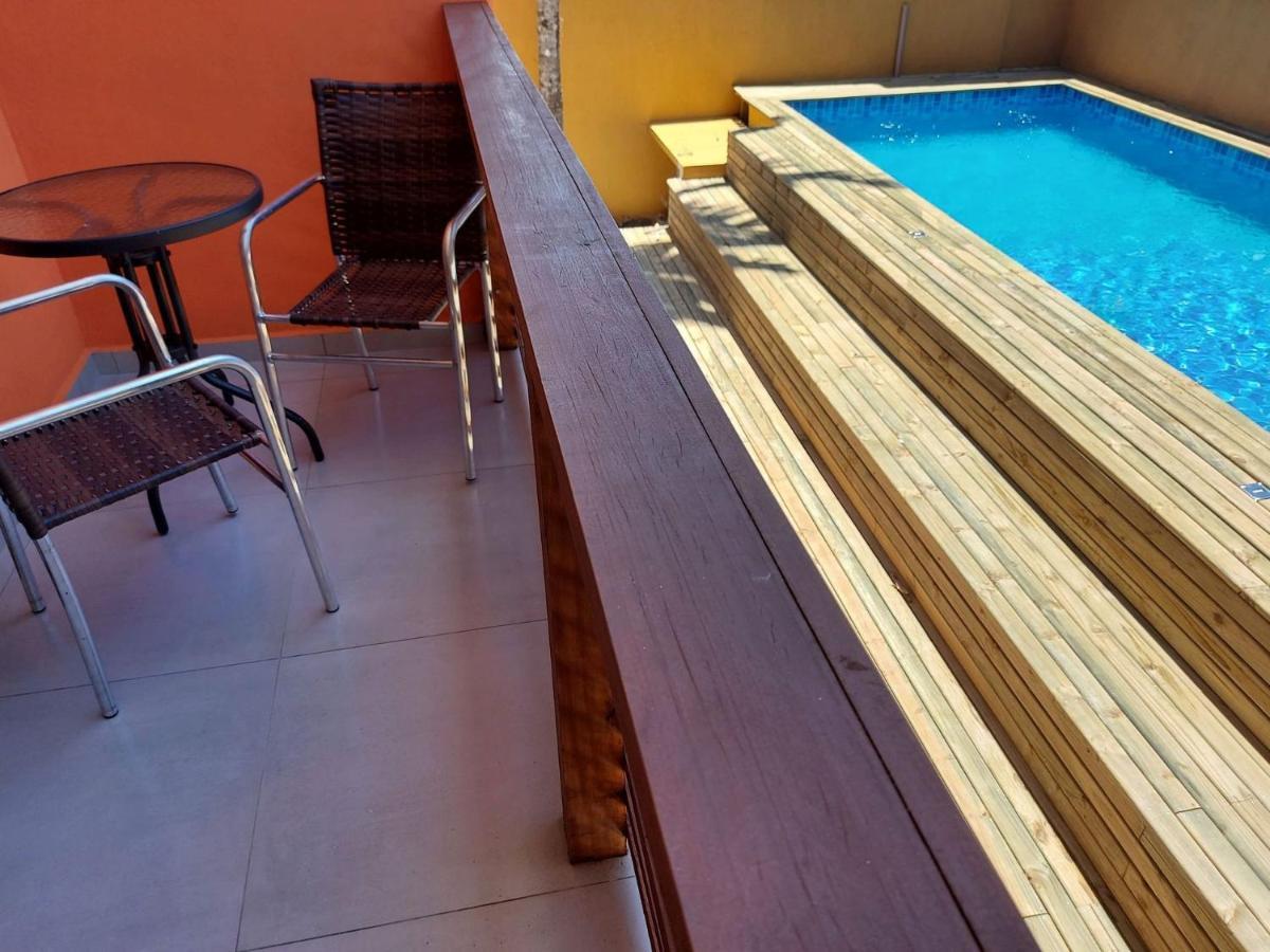 Mamanguá - Flat com Piscina, 50mts da praia, cozinha gourmet, churrasqueira privativa, ar con, WiFi, netflix, garagem Paraty Exterior foto