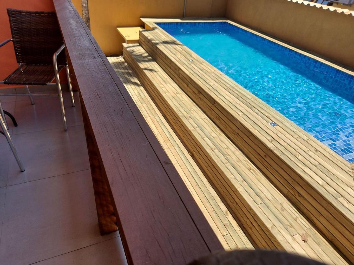 Mamanguá - Flat com Piscina, 50mts da praia, cozinha gourmet, churrasqueira privativa, ar con, WiFi, netflix, garagem Paraty Exterior foto